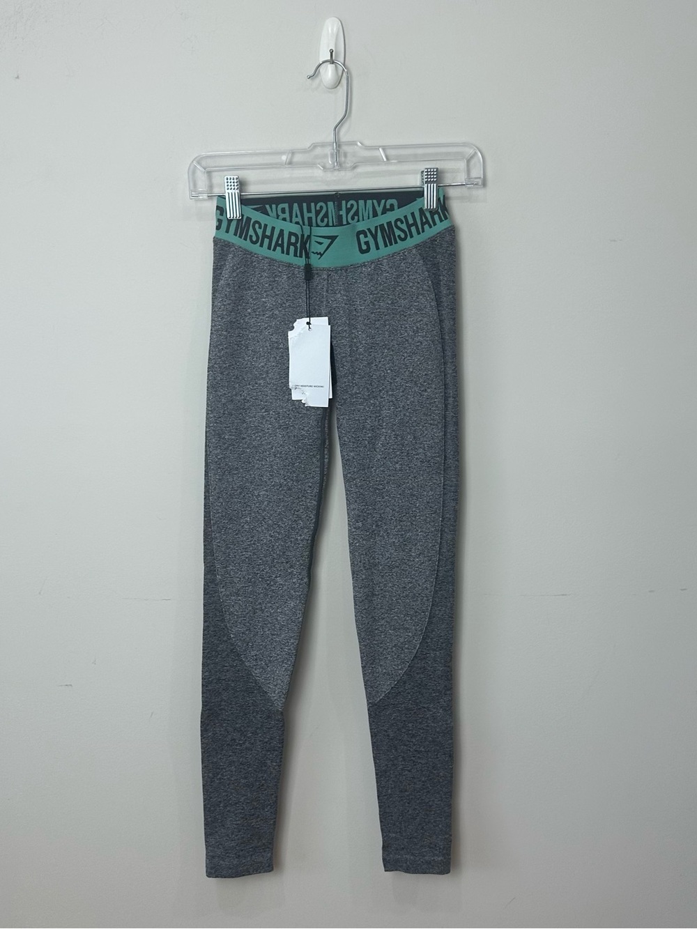 Gymshark Gray Teal Leggings - Picture 1 of 5